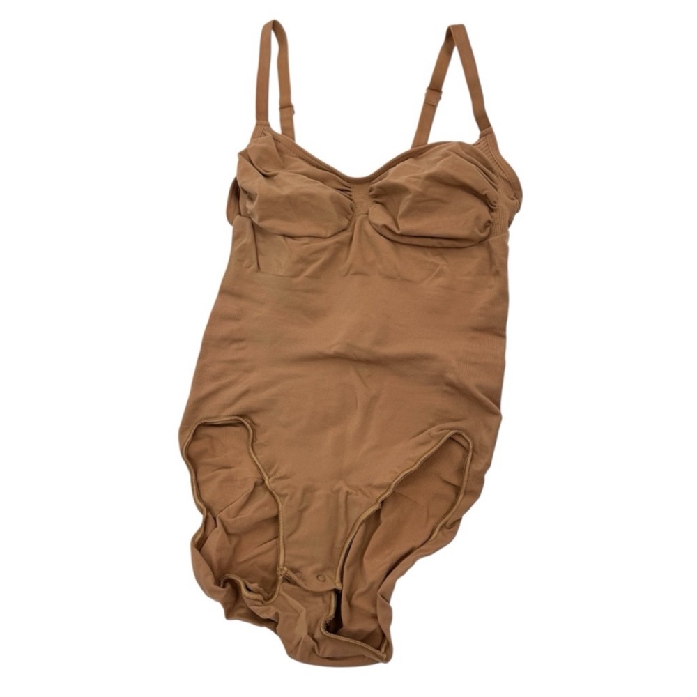 SKIMS Sculpting Bodysuit Brief With Snaps Sienna NEW Size 2x/3x
